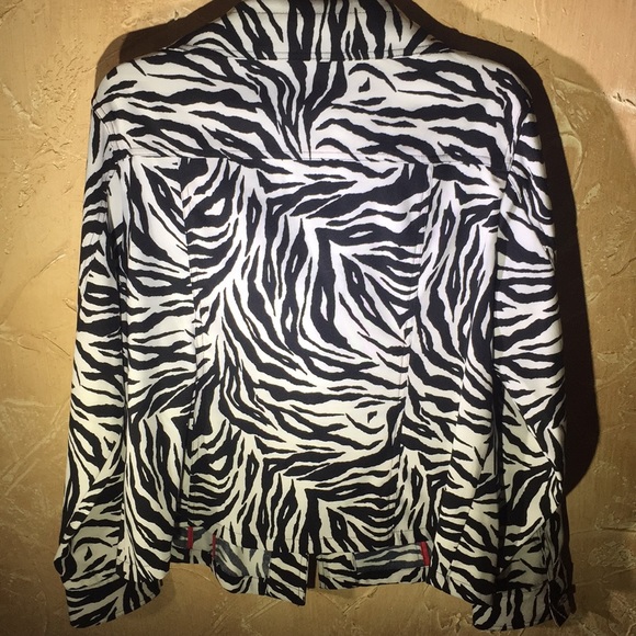 Zebra Berek XL Jacket with fabulous accents - Picture 6 of 8